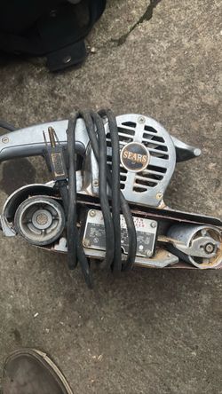 Sears belt sander