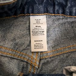 Dark Blue Wideleg jeans