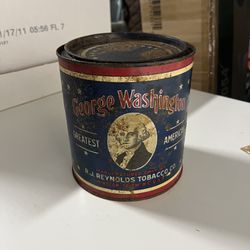 Antique Tobacco Tin