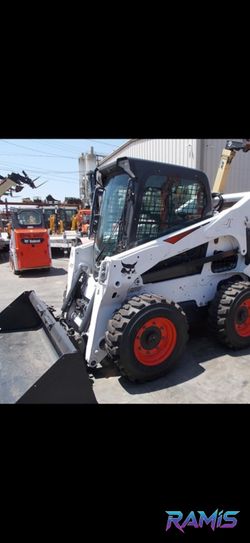 2021 Bobcat S740 Skid Steer Loader, 4800 Hours — Orange CA