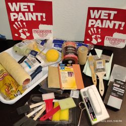 Paint Bundle, Painting Supplies, Summer Paint Project 