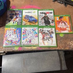 Xbox 1 Games LOOK IN DESCRIPTION