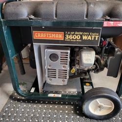 Generator Craftsman Barely Used