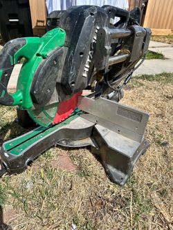 Hitachi miter saw