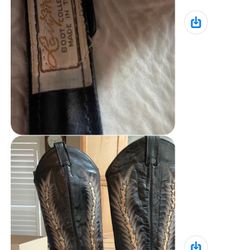 Women’s Cowboy Boots Larry Mayhan Size 9 1/2