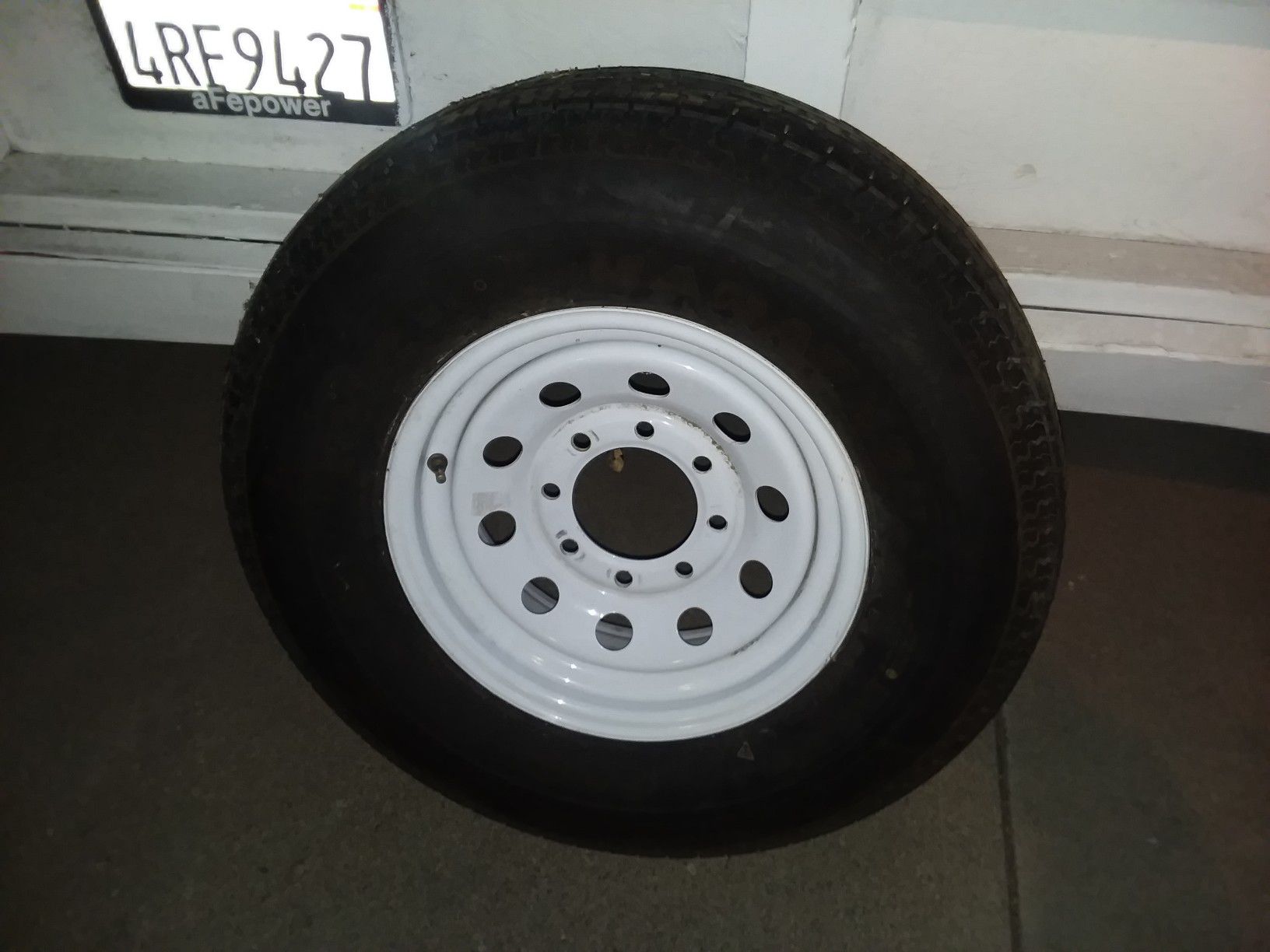 Tire and wheel