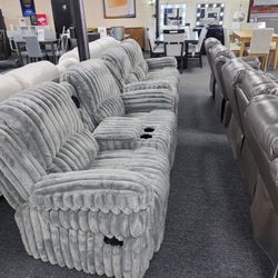 Corduroy Recliner Sofa or Loveseat 🚚WE DELIVER🚚