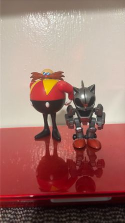 Jakks pacific, classic egg man and silver sonic