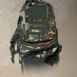 New Never Used Camo Back Pack 