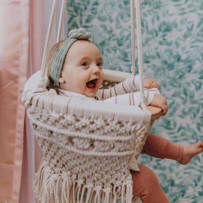 Macrame swing $100