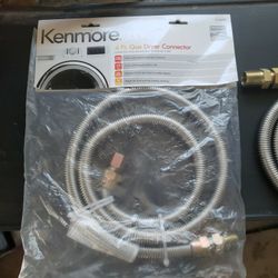 Kenmore 58690 Gas Dryer Connector 4ft. NEW

