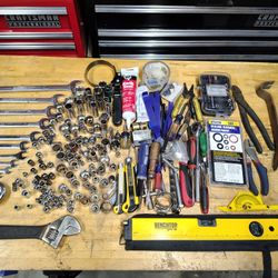 Miscellaneous Tools, Wrenches And Sockets