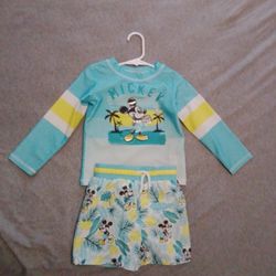 Mickey Swimwear 2T Boy