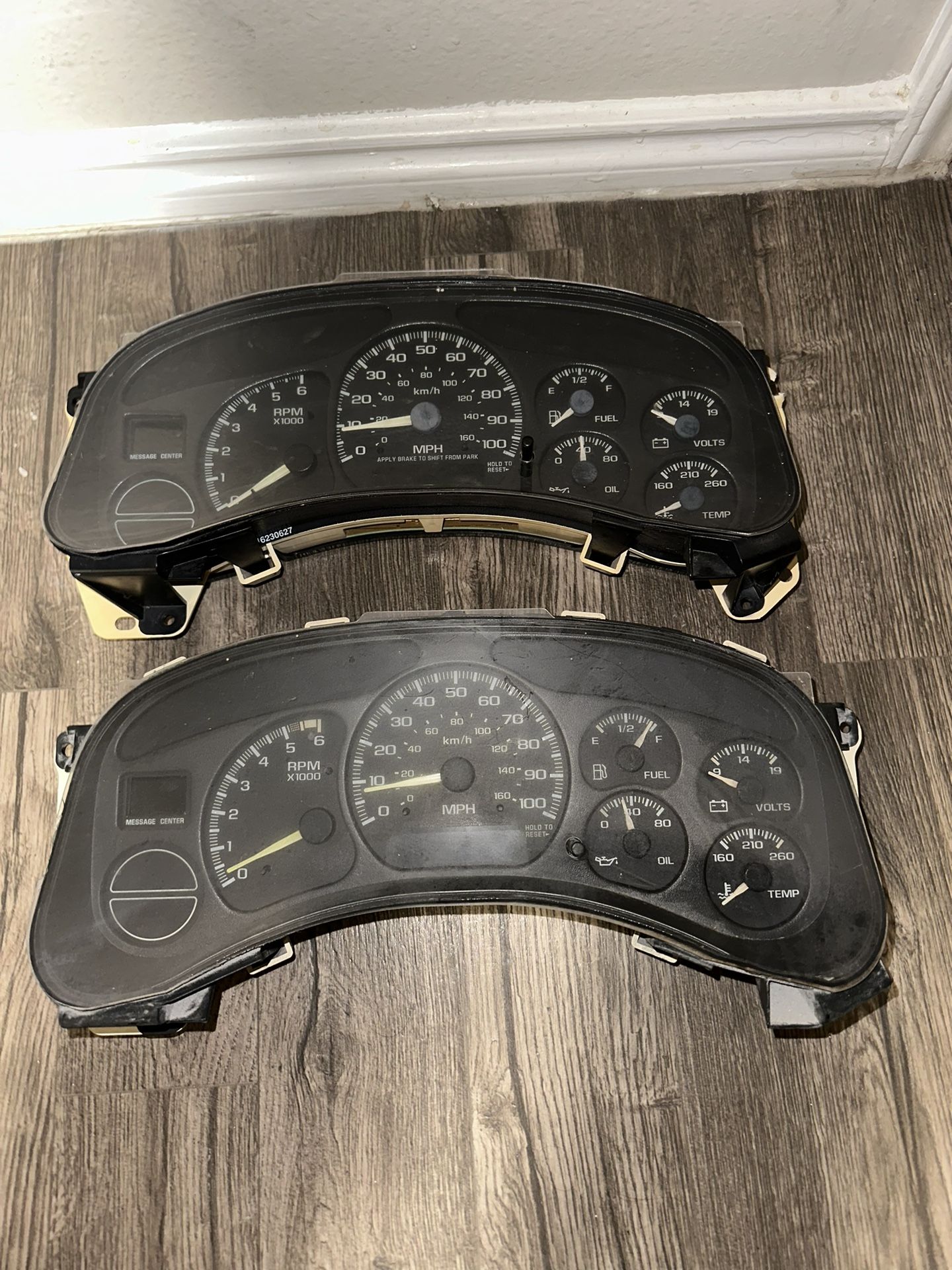 Chevy/GMC Cluster