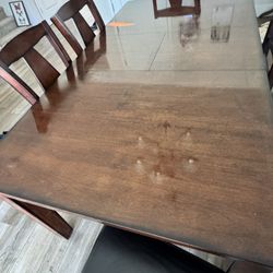 Dining Table With Six Chairs