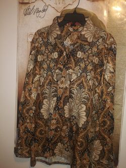 Mens designer dress shirt xl