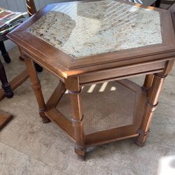 End/side Hexagon Table