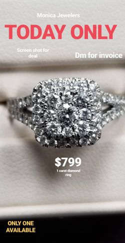 1 carat diamond ring engagement ring wedding ring