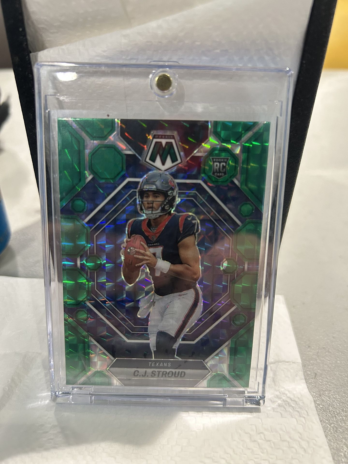 2023 CJ Stroud Green Mosaic Rookie Card🔥