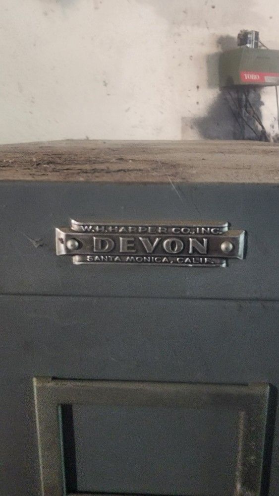 American Made Old School Filing Cabinet