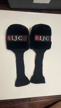 LJC Golf Club Head Covers Set of 2