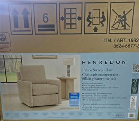 Henredon Marley swivel accent chair