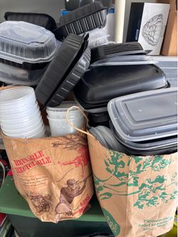 Plastic God containers
