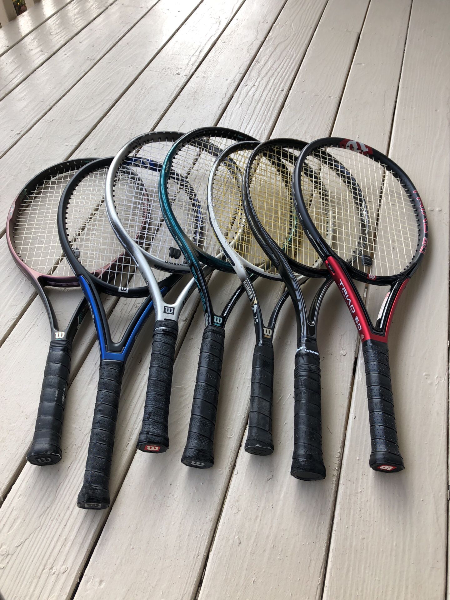 Tennis rackets Wilson hammer