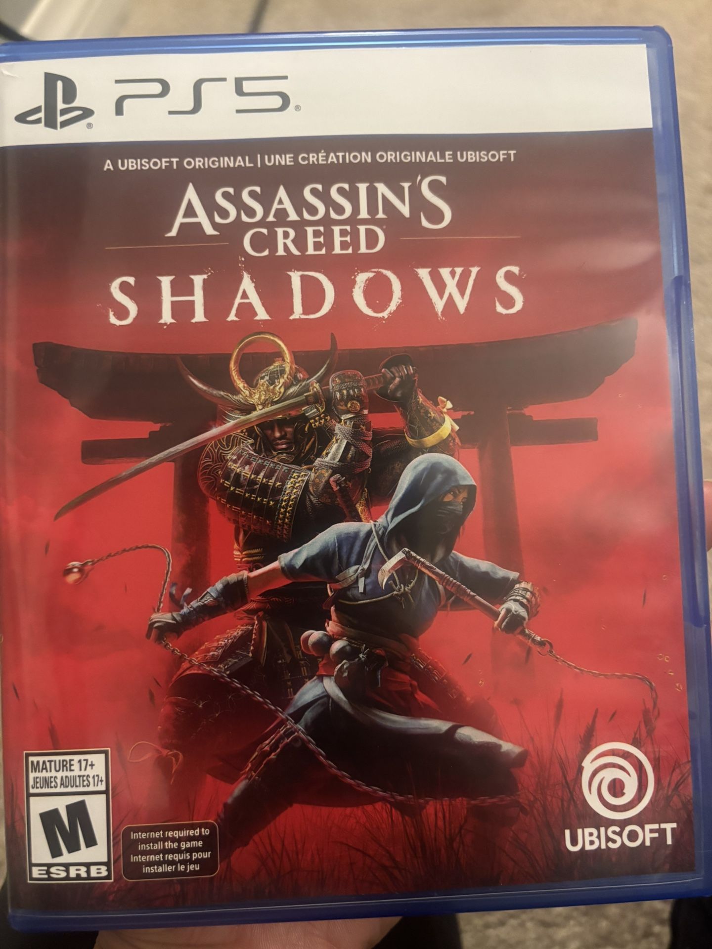 Assassins Creed Shadows Video Game PS5