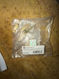 Monoprice Gold Plated Speaker Banana Plugs 5 Pairs