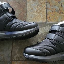 Fitville Extra Wide Mens Winter Snow Boots