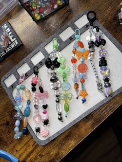 Handmade Chunky Purse Charm/keychain/phone Strap