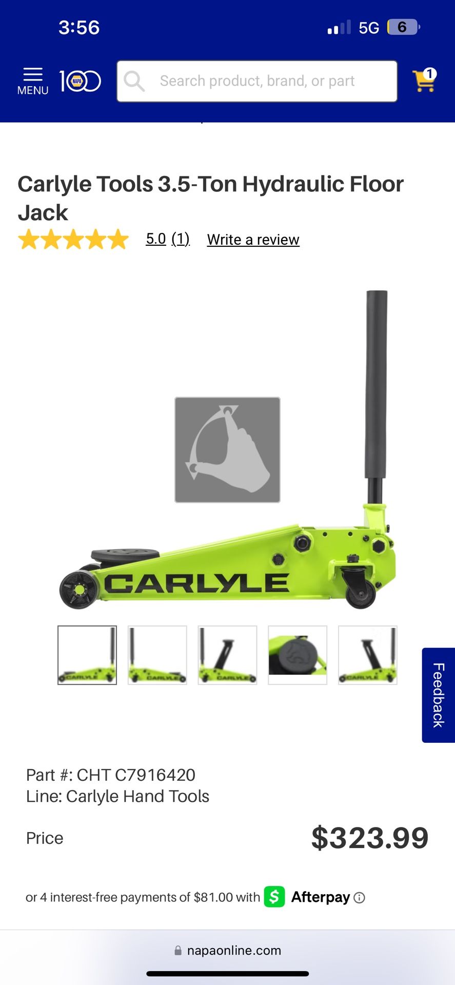 3.5 Ton Jack New