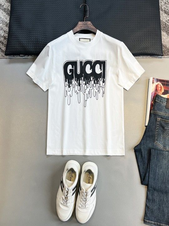 2025 Spring and Summer New Counter Latest Short Sleeve Round Neck T-shirt