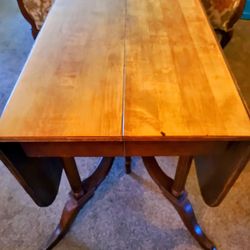 Vintage Maple Kitchen Table 