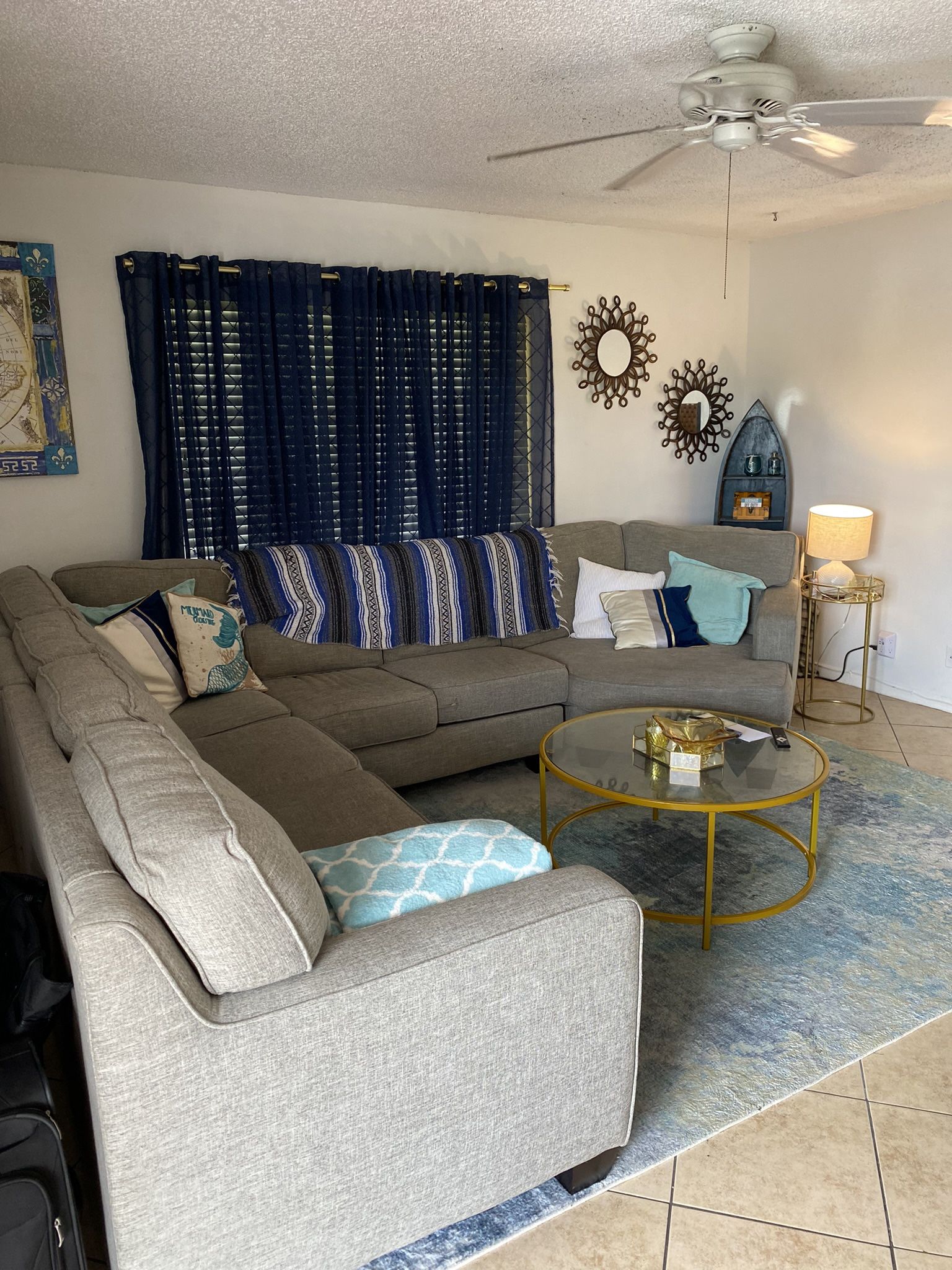 Large 5 Piece sectional Sofa
