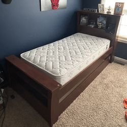 Twin Trundle Bed Set 