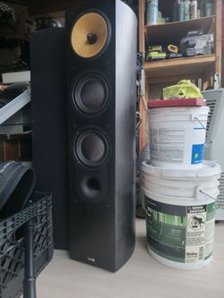 B&W floor speakers