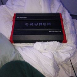 Crunch Gp-3500.1D Amplifier 