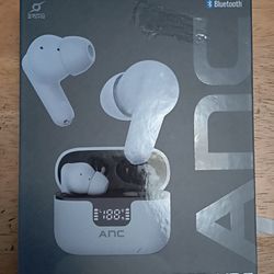 ANC True Wireless Stereo Earbuds with Digital Battery Display Case