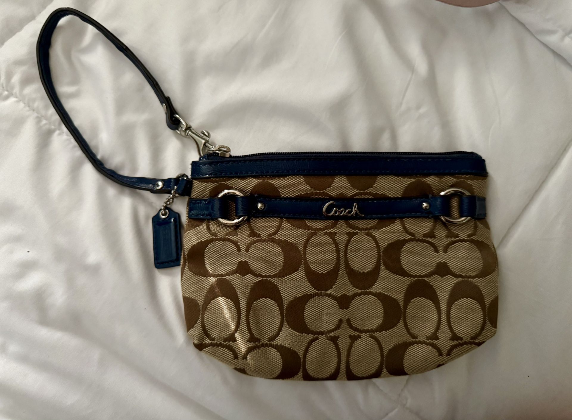 Large Coach Wristlet