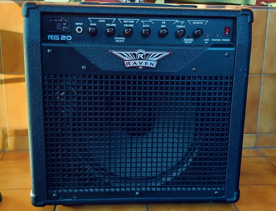 Raven RG20 20watts Amplifier With Reverb And Delay
