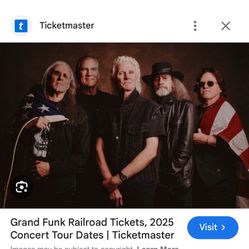 Grand Funk Railroad Tour 2025 