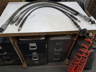 Flexible tool shafts for Motors 1/4 inch shaft $30 1/2 inch super heavy duty shaft $100
