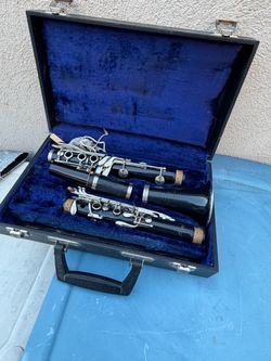 Clarinet with Hard Case  wooden
