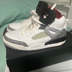 Jordan Spizike White Cement Grey
