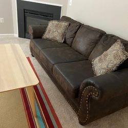 Three Seater Sofa With Cofee Table