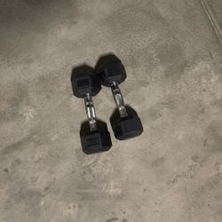 Pair of 10 Pound Dumbbells 