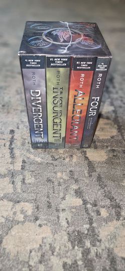 Divergent Series Brand NEW Paperback Set Divergent, Insurgent, Allegiant, 4 BOOK