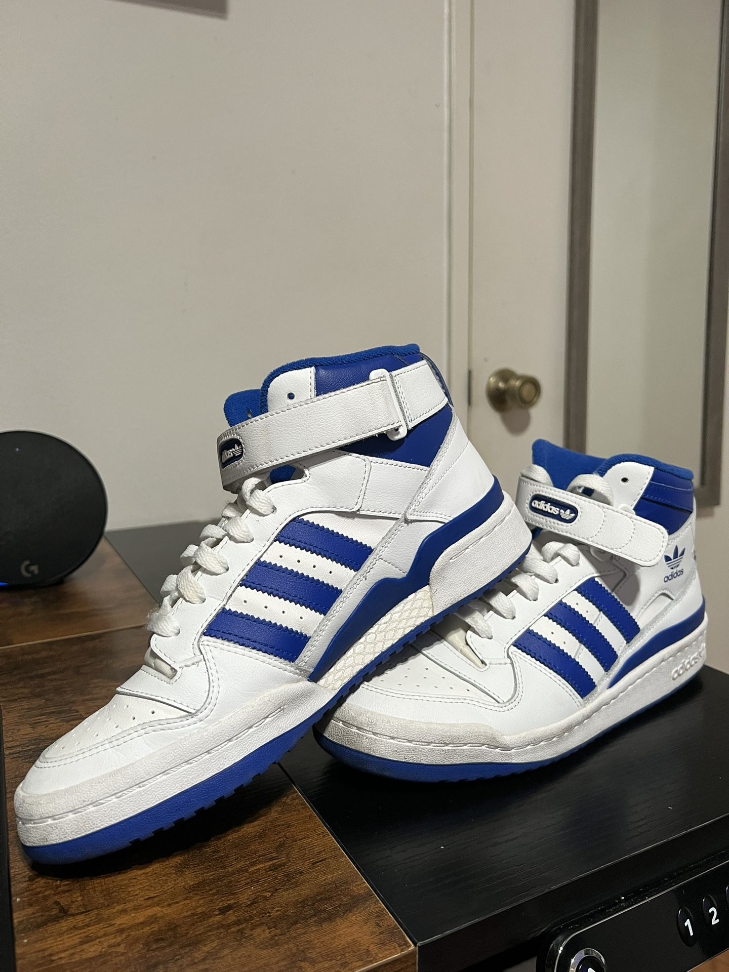 Adidas Forum Mid White Royal Men’s 9.5